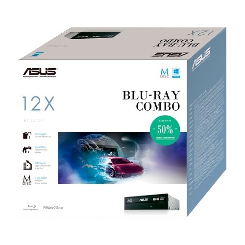 Blu Ray привод ASUS BC12D2HTBLKBAS, OEM 10