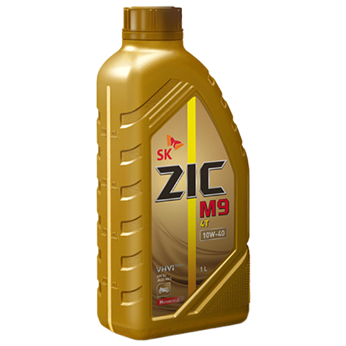 Масло моторное для мотоквадро, ZIC М9 4Т 10W40 1л), синтетическое