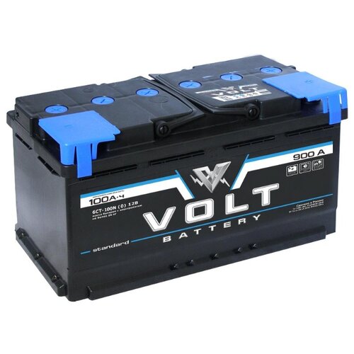 Автомобильный аккумулятор VOLT STANDARD 6СТ1000 обратная полярность ёмкость 100 Ач