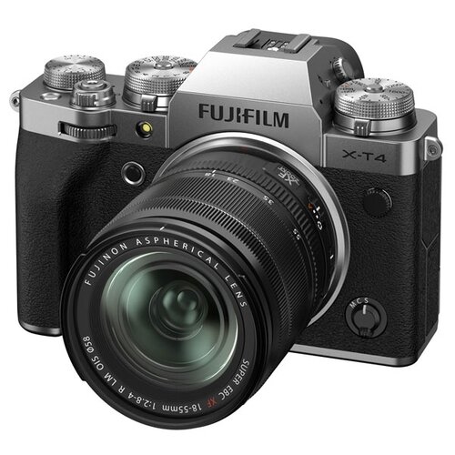 Фотоаппарат Fujifilm XT4 Kit silver Fujinon XF 1855mm F284 R LM OIS