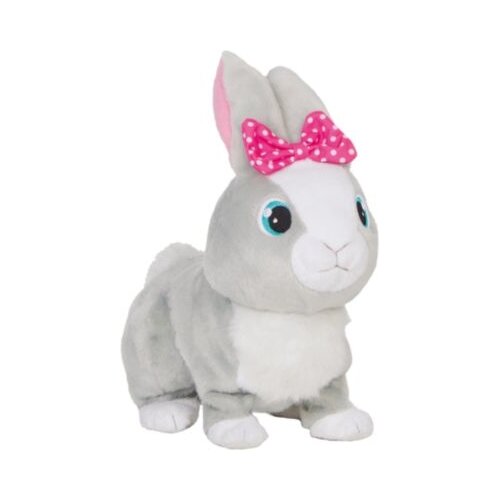 Club Petz Кролик Betsy интерактивный, реагирует на голос, прыгает и шевелит ушками, со звуковыми эффектами