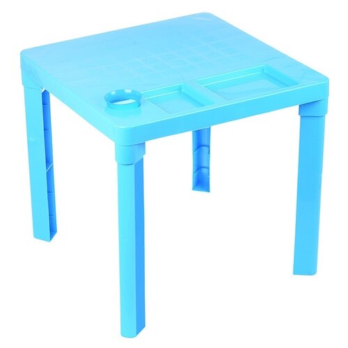 Стол пластмассовый детский Альтернатива М1228, голубой