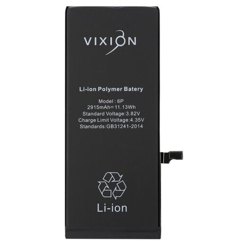 Аккумулятор для iPhone 6 Plus Vixion 2915 mAh с монтажным скотчем