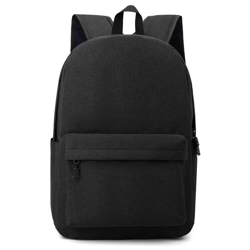Городской рюкзак, школьный, влагозащитный черный
