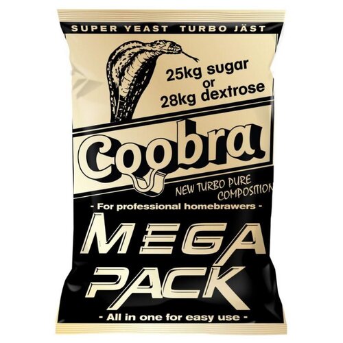 Дрожжи сухие спиртовые Coobra Mega Pack на 100л 360 гр