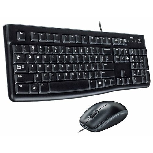 Клавиатура и мышь Logitech Desktop MK120 Black USB