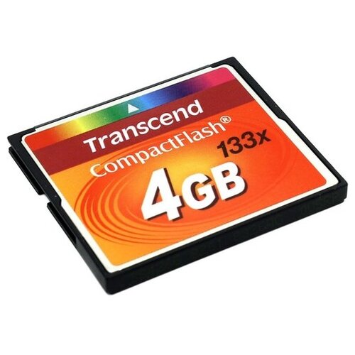 Карта памяти 4ГБ Transcend Ultra Speed CompactFlash TS4GCF133 CompactFlash Card 133x