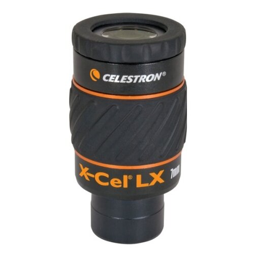 Окуляр Celestron XCel LX 7 мм 125 93422 черный