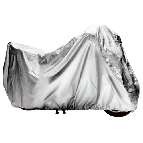 Чехолтент на мотоцикл защитный, размер S 195х100х120см), цвет серый, универсальный