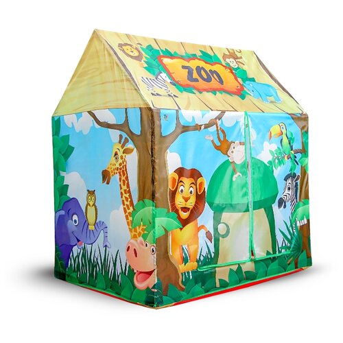 Детская игровая палатка Зоопарк 93х70х103 см 4725919