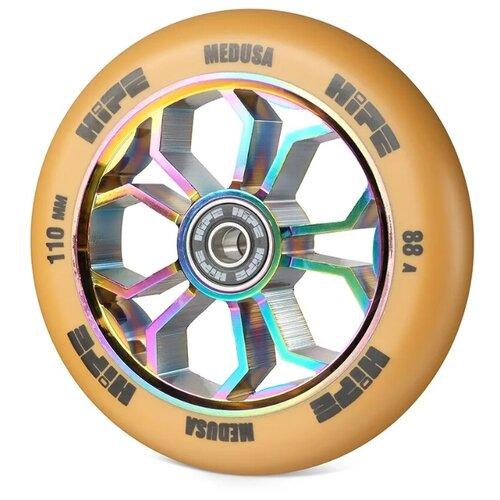 Колесо Hipe Medusa wheel Lmt36 110мм browncore neo chrom коричневыйneochrome
