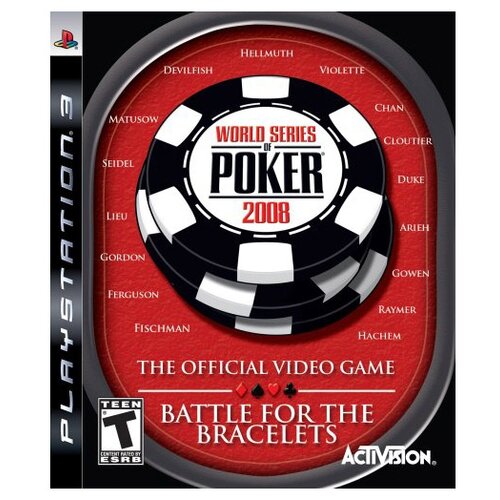 Игра для PlayStation 3 World Series of Poker 2008 Battle for the Bracelets английский язык
