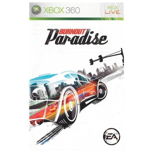 Игра для Xbox 360 Burnout Paradise полностью на русском языке