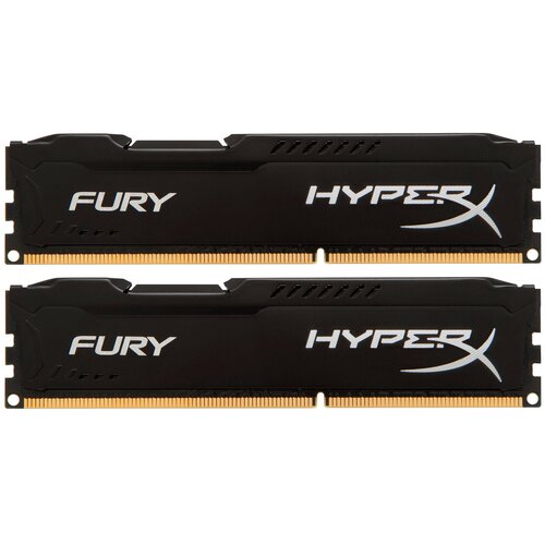 Оперативная память HyperX Fury 16GB 8GBx2 DDR3 1600MHz DIMM 240pin CL10 HX316C10FBK216