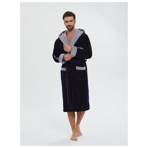 Махровый халат из бамбука Lifeguard PM France 949) размер L 4850), темносиний