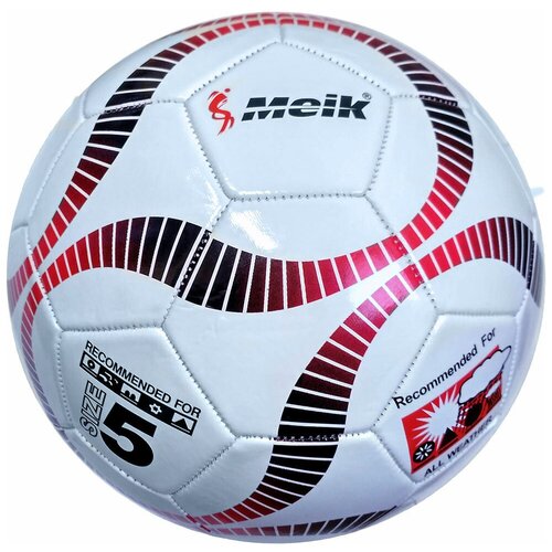 R18020 Мяч футбольный Meik2000 3слоя PVC 1.6, 300 гр, машинная сшивка