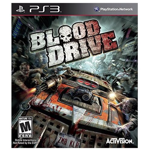 Игра для PlayStation 3 Blood Drive английский язык