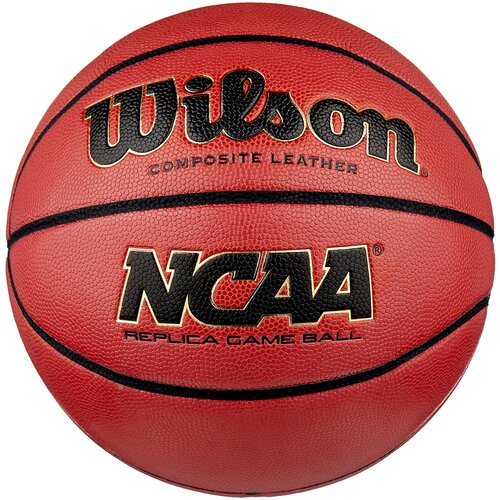 Баскетбольный мяч Wilson NCAA Replica Comp Defl р 7 коричневый