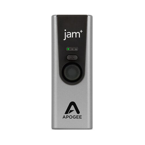 Apogee Jam Plus интерфейс USB мобильный 3канальный для Windows и Mac. Инструментальный вход, 96 кГц