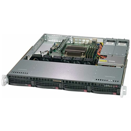 Сервер Supermicro SuperServer 5019CMR без процессорабез ОЗУбез накопителейколичество отсеков 35 hot swap 4LAN 1 Гбитc