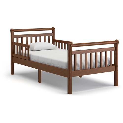 Кровать детская Nuovita Delizia подростковая размер ДхШ 1765х87 см спальное место ДхШ 160х80 см цвет Noce scuro