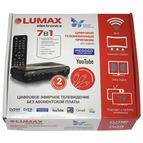 TVтюнер LUMAX DV1108HD