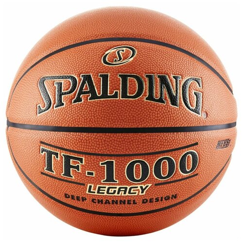 Баскетбольный мяч Spalding TF1000 Legacy р 6 коричневыйчерныйзолотистый
