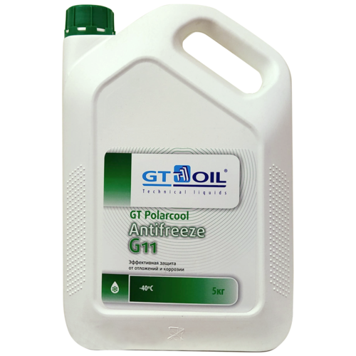 Антифриз GT OIL GT Polarcool Antifreeze G11 5 кг