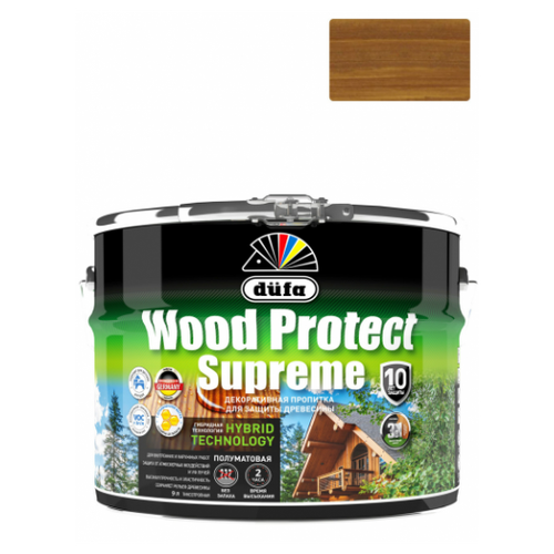 Пропитка высокопрочная, тик.д Wood Protect Supreme Dufa МП00008526