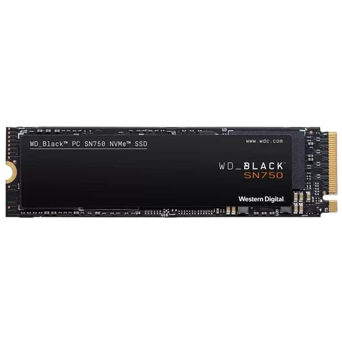Твердотельный накопитель Western Digital WD Black NVMe 500 GB SN750 WDS500G3X0C
