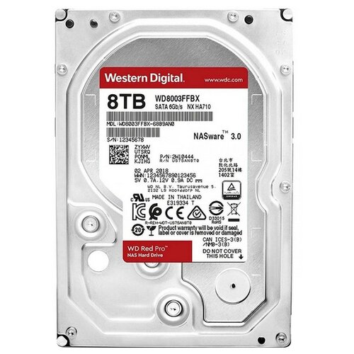 Жесткий диск Western Digital WD Red Pro 8 TB WD8003FFBX