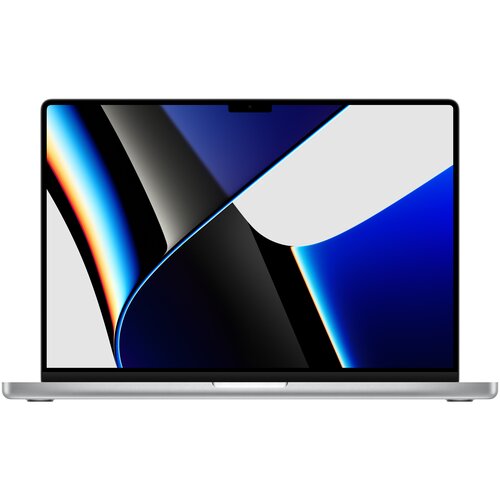 Ноутбук Apple MacBook Pro 16 2021 MK1H3BA ENG Apple M1 Max, 32768 Mb, 16.2 3456x2234, 1000 Gb SSD, DVD нет, Mac OS, серебристый, 2.17 кг, английская клавиатура, MK1H3BA