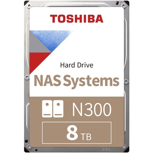 Жесткий диск Toshiba N300 8 TB HDWG180UZSVA