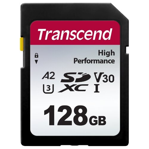 Карта памяти Transcend TS128GSDC330S 128GB SD Card UHSI U3 A3