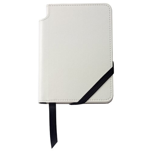 Записная книжка Cross Journal White, A6, белого цвета, с местом для хранения ручки, 160 страниц в линейку, плотность бумаги 100гм2 AC2814S