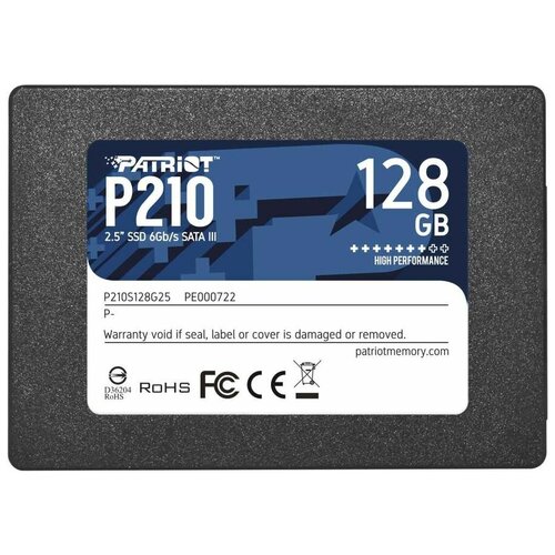 Твердотельный накопитель Patriot Memory P210 128 GB P210S128G25
