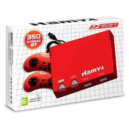 Игровая Приставка Hamy 4 16  8 bit Classic Red 350в1
