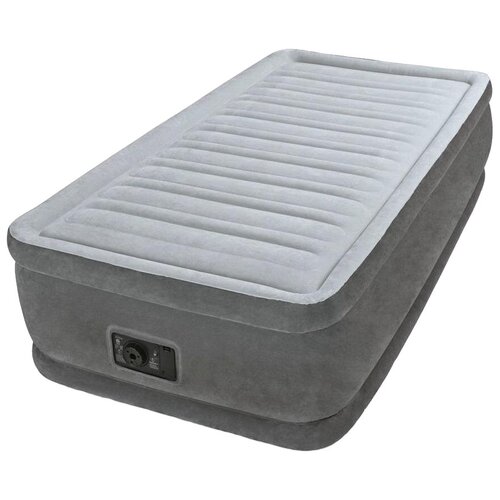 Надувная кровать Intex ComfortPlush 64412 светлосерыйтемносерый