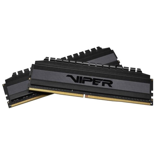 Оперативная память Patriot Memory VIPER 4 BLACKOUT 32GB 16GBx2 DDR4 3600MHz DIMM 288pin CL18 PVB432G360C8K