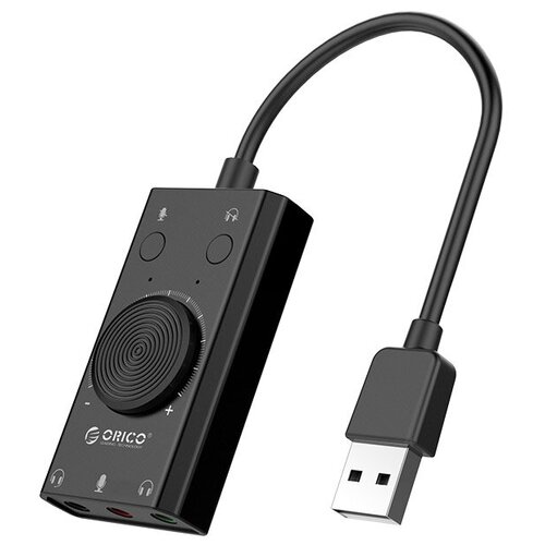 Внешняя USB звуковая карта ORICO SC2 для компьюетра, ноутбука