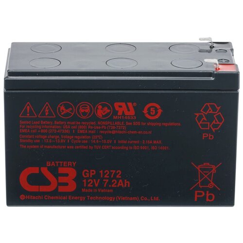 Аккумуляторная батарея CSB GP 1272 72Ah 12V F2