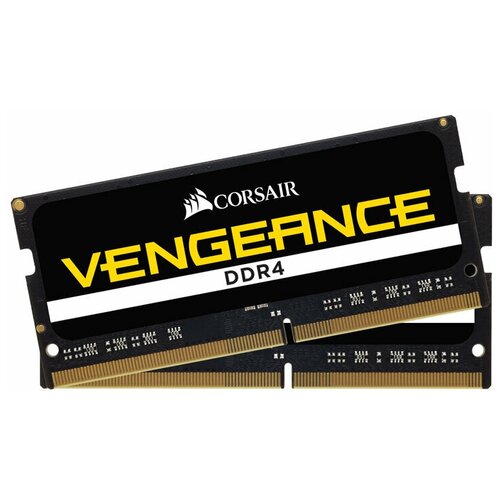 Оперативная память Corsair Vengeance 32GB 16GBx2 DDR4 2666MHz SODIMM 260pin CL18 CMSX32GX4M2A2666C18
