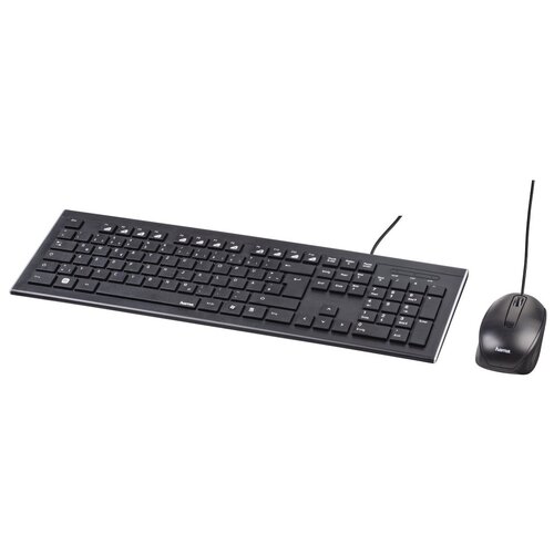 Клавиатура  мышь Hama Cortino клав черный мышь черный USB Multimedia