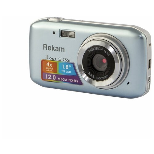 Фотоаппарат Rekam iLook S755i metallic gray