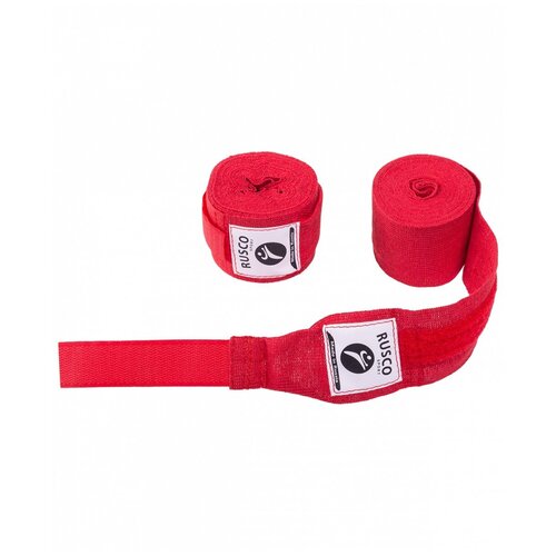 Кистевые бинты RUSCO SPORT 25 м красный