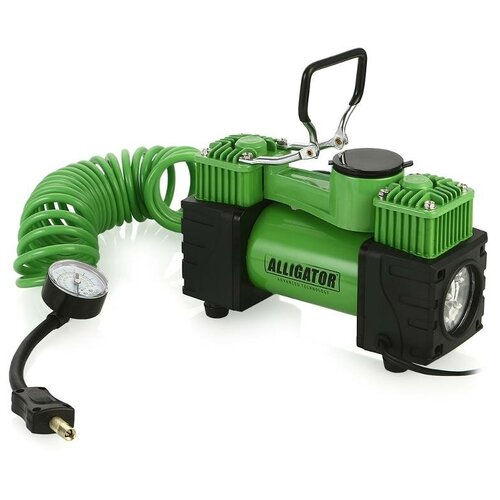 Автомобильный компрессор Alligator AL500 зеленый