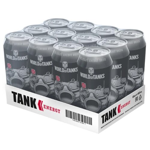 Энергетический напиток Tank Energy 045 л 12 шт