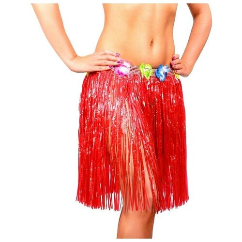 Страна Карнавалия Гавайская юбка, цвет красный