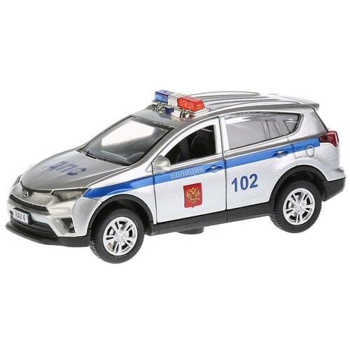 Машина Toyota RAV4 Полиция 12 см металлическая инерционная