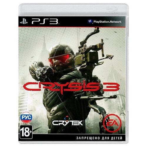 Игра для PlayStation 3 Crysis 3 полностью на русском языке